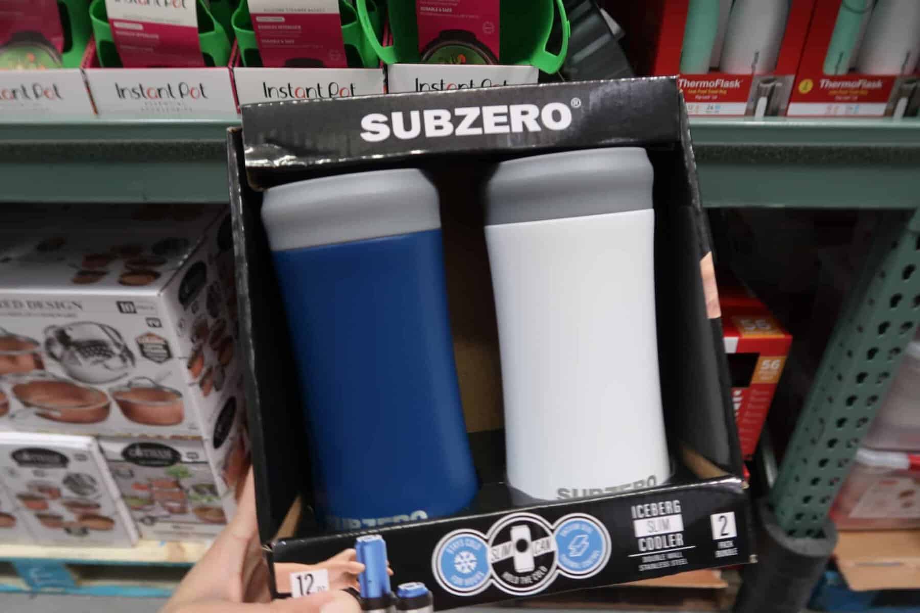 subzero slim can cooler