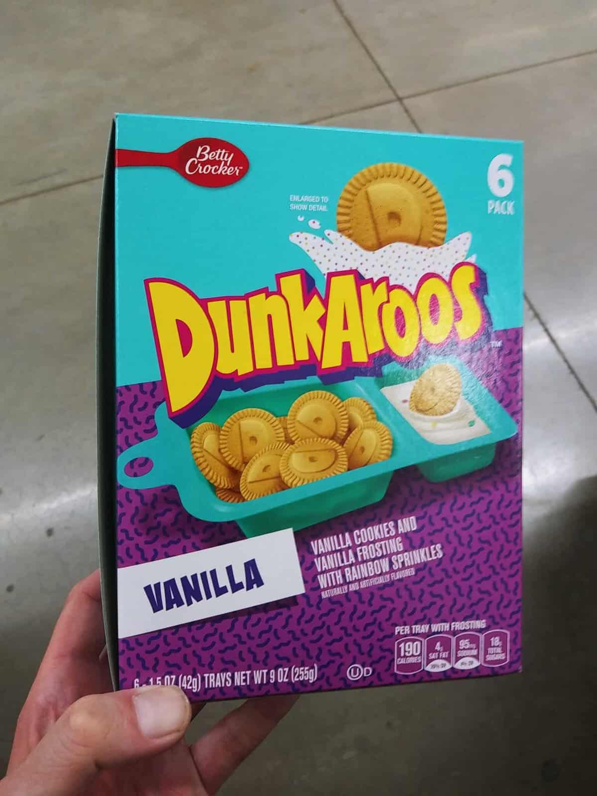 dunkaroos vanilla