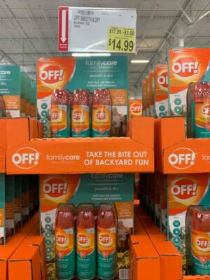 off family dry bug spray