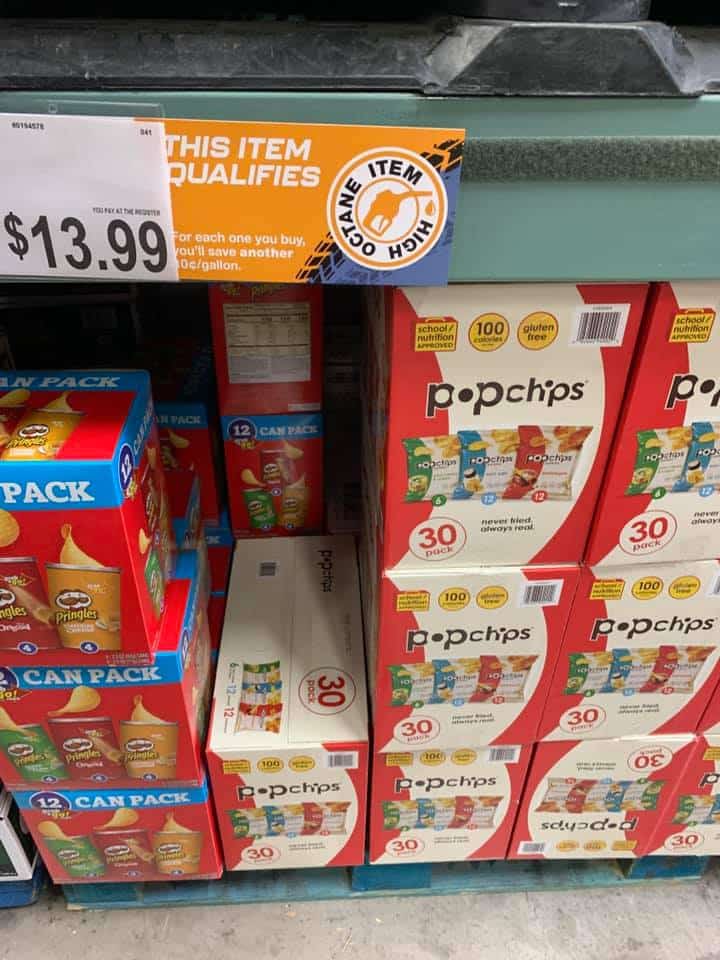 Coupon Stack for Popchips at BJs