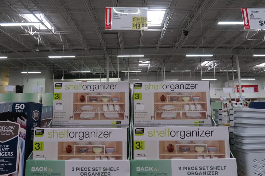smart design shelf organizer