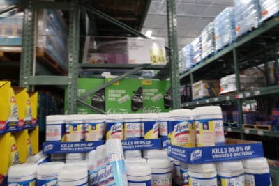 cheap lysol wipes at BJs