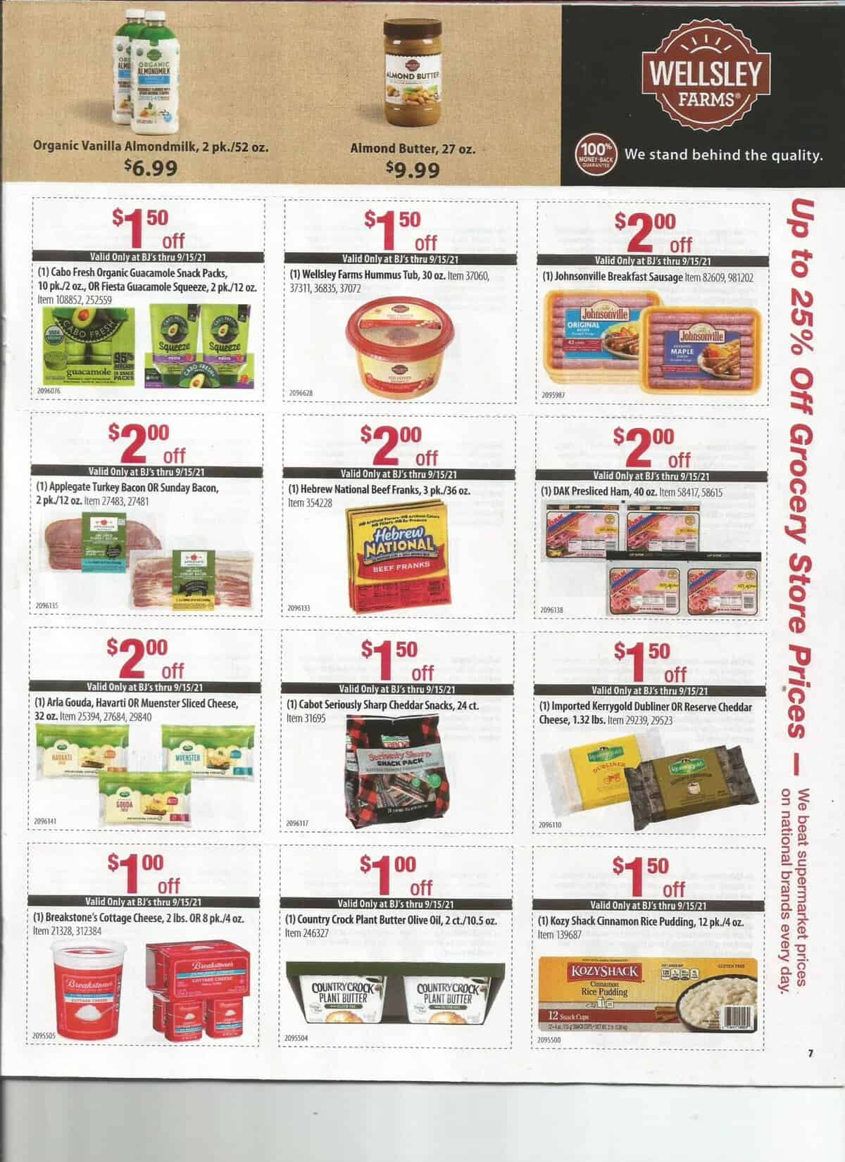 BJ's Front of Club Coupon Book 9/15/21 | MyBJsWholesale