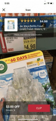 airwick clearance deal at bjs
