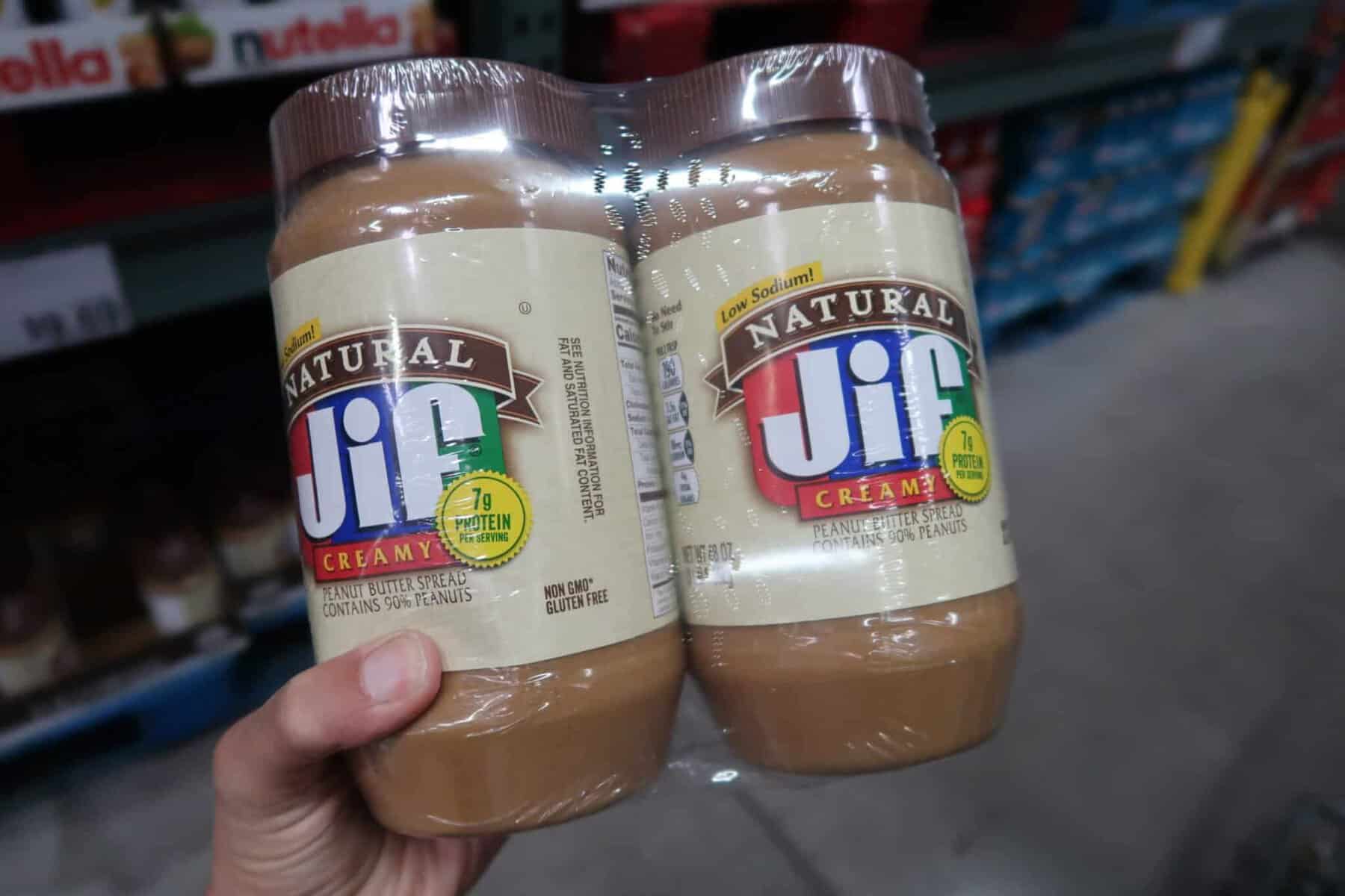 Jif Natural Peanut Butter 2pk
