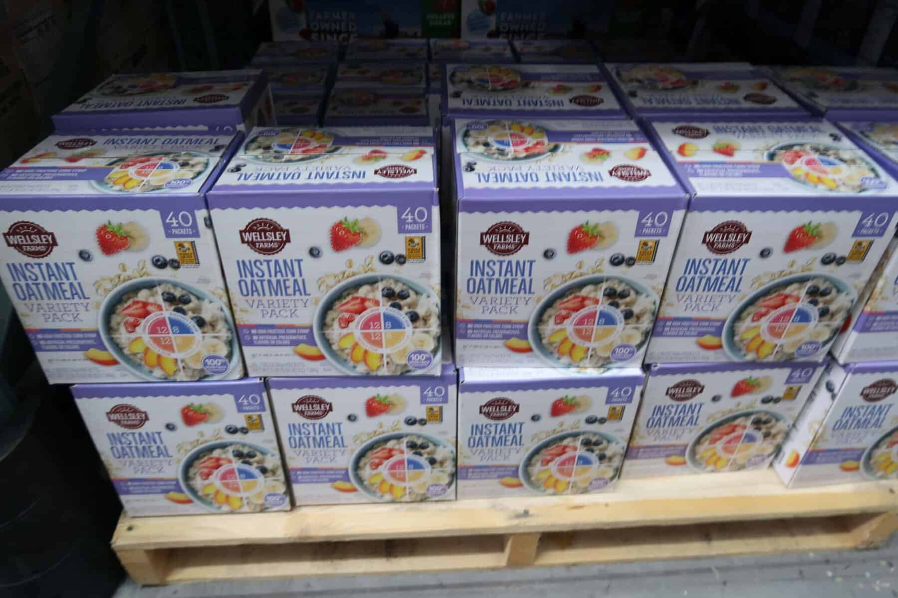 wellsley farms instant oatmeal