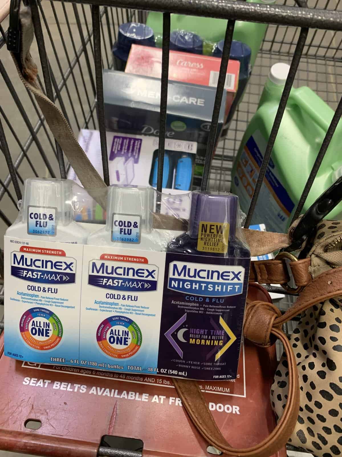 Mucinex Fast-Max Cold & Flu with Mucinex Night Shift Liquid Cold & Flu Variety Pack