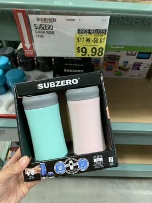 subzero slim can cooler