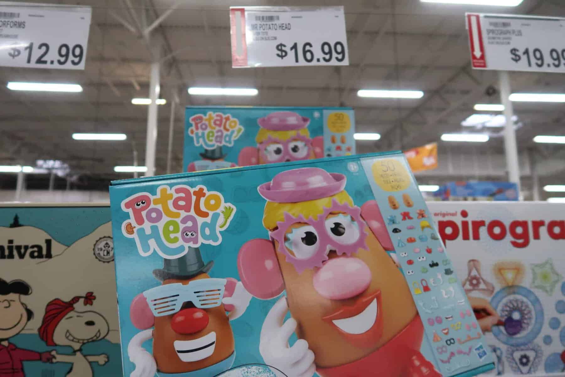 potatoe head set at bjs wholesale club