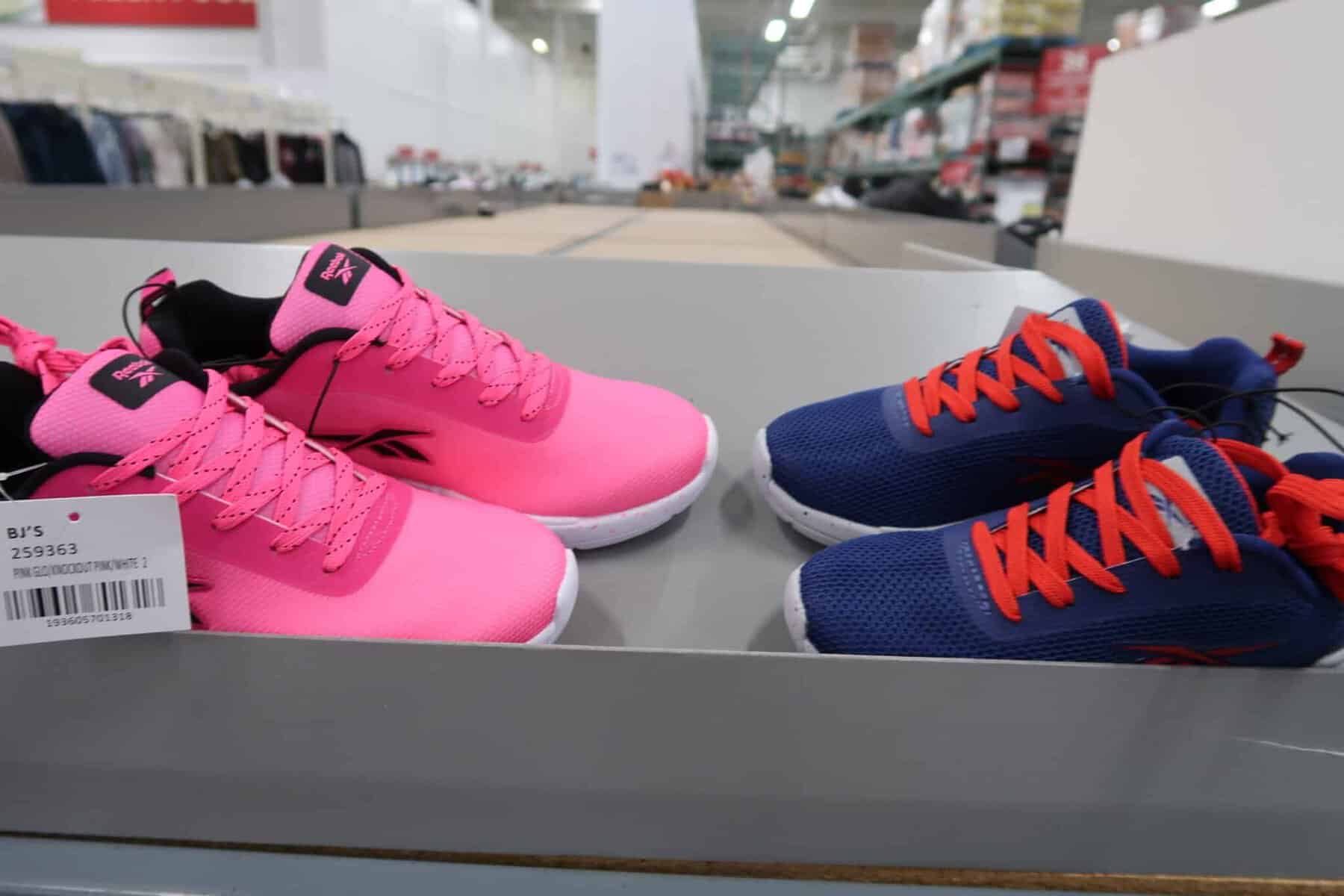 reebox sneakers at bjs wholesale club kids