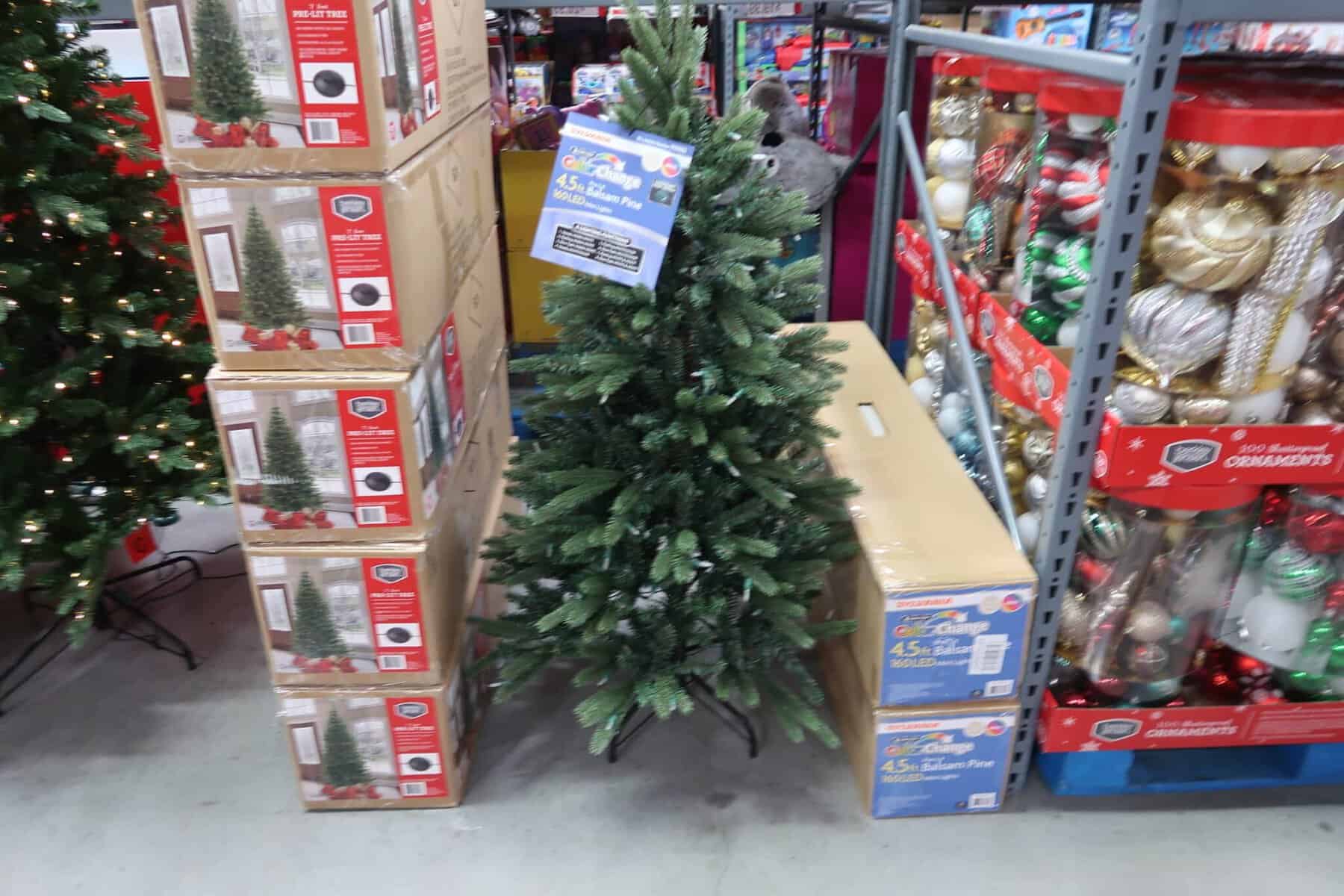 sylvania color changing tree