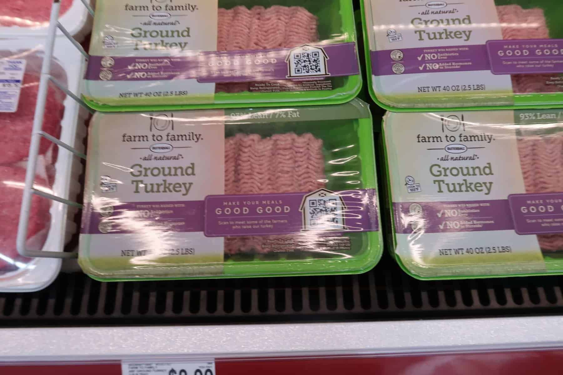 ground turkey deal at bjs