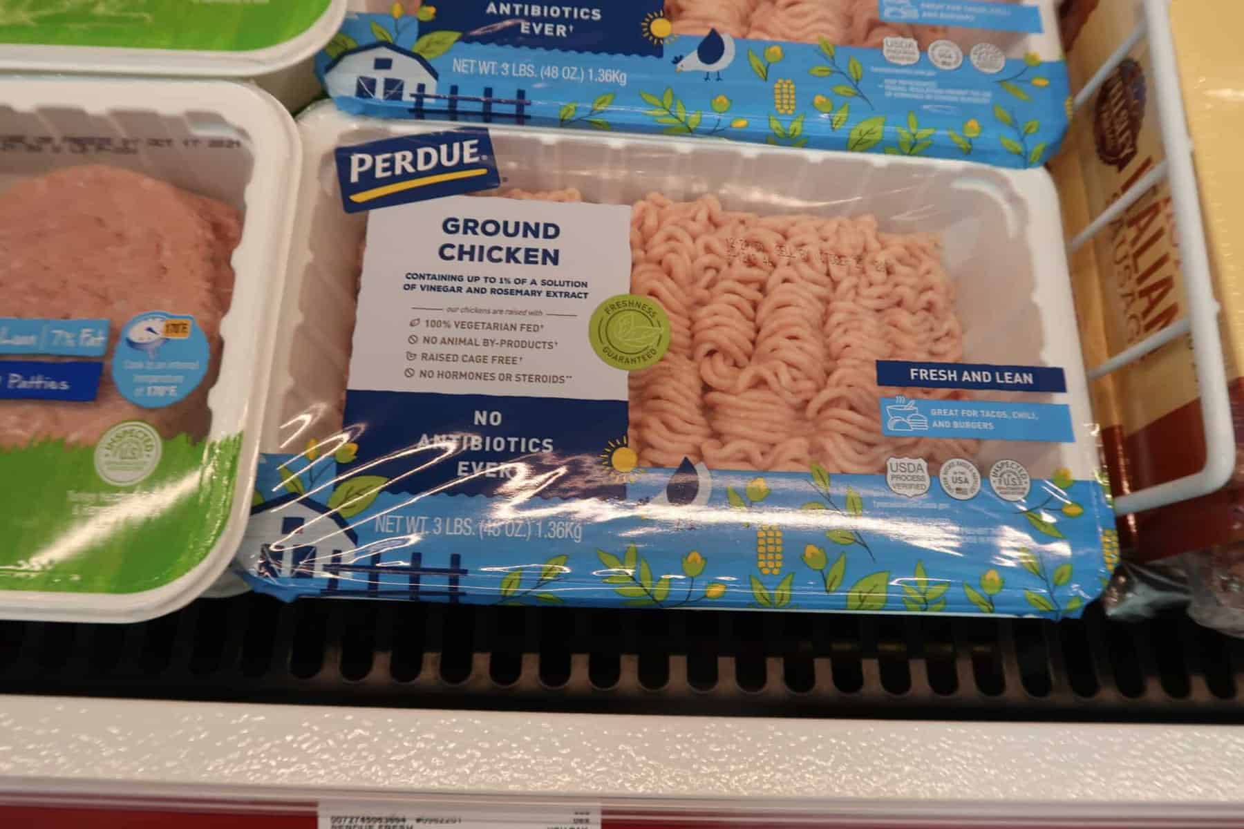 perdue ground chicken at bjs