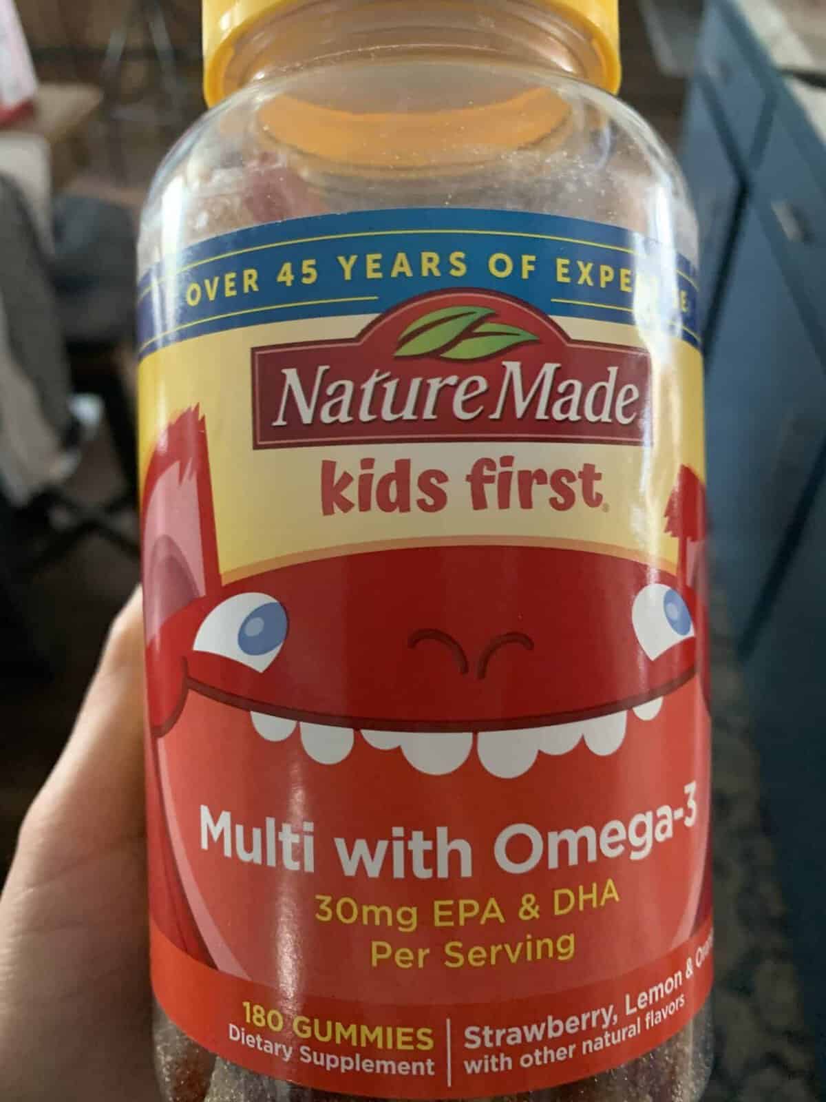nature made kids first vitamins at bjs