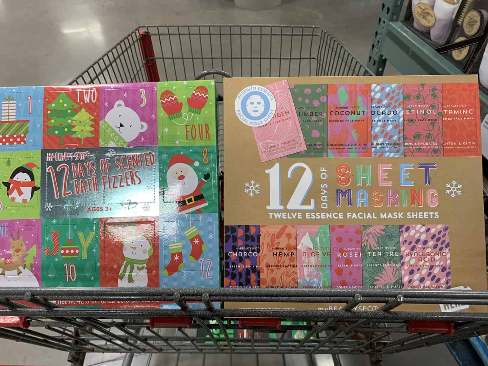 advent bath bombs and face mask at bjs wholesale club