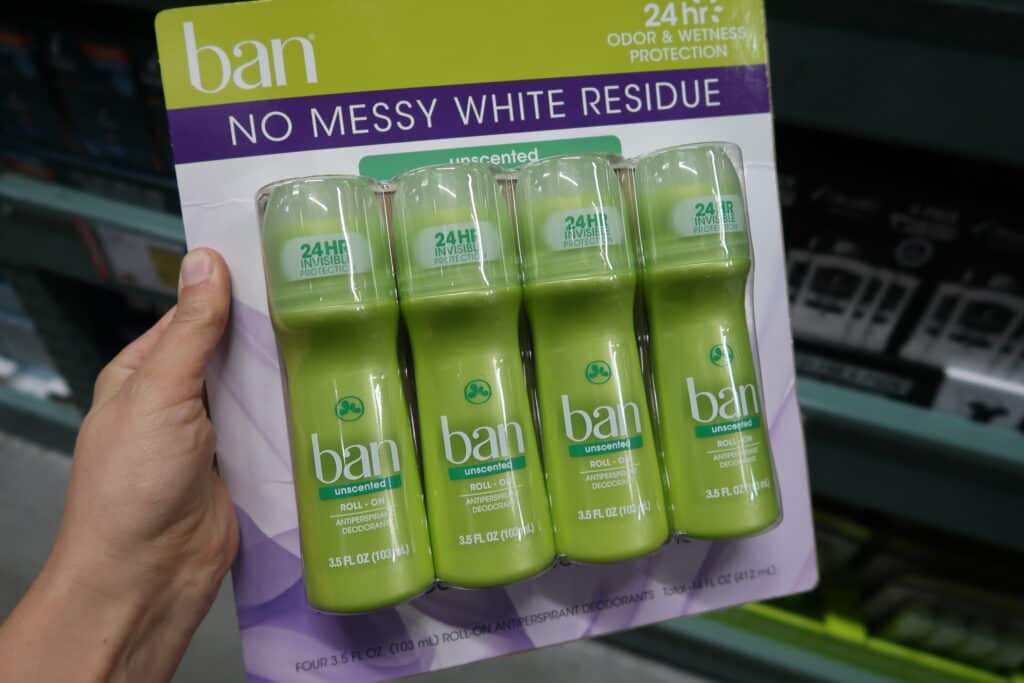 Ban Deodorant Unscented