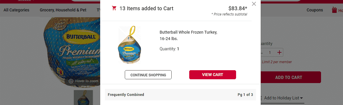 bjs wholesale club free turkey 2021