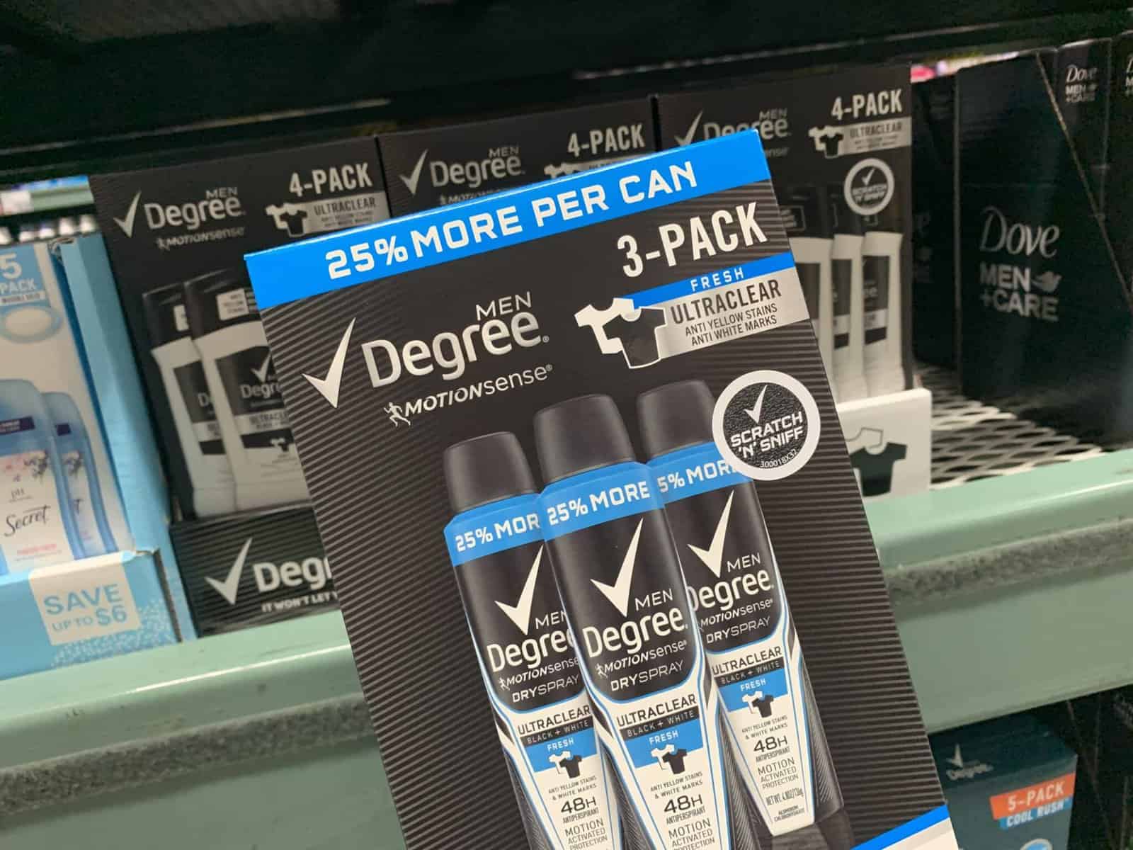 degree dry spray at bjs wholesale club