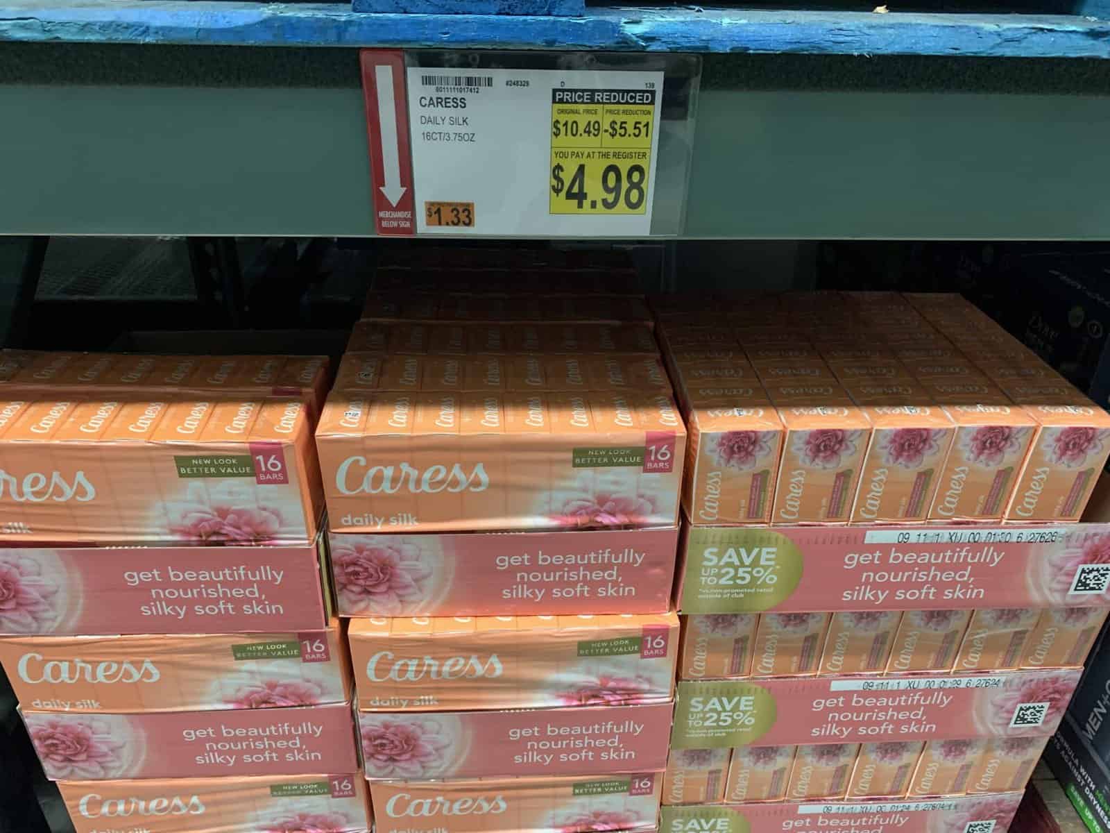 caress body wash at bjs wholesale club