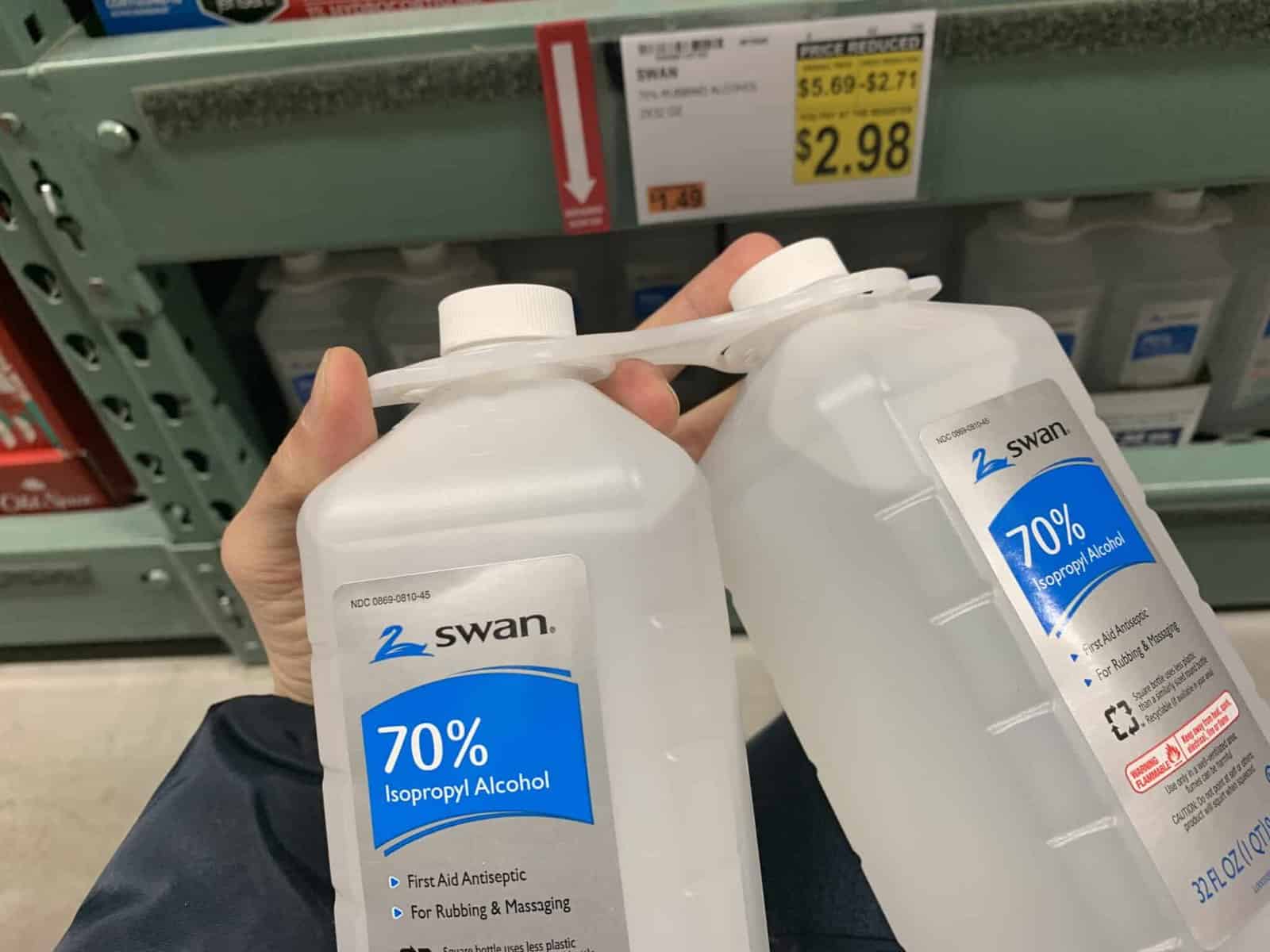 rubbing alcohol clearance at bjs wholesale club