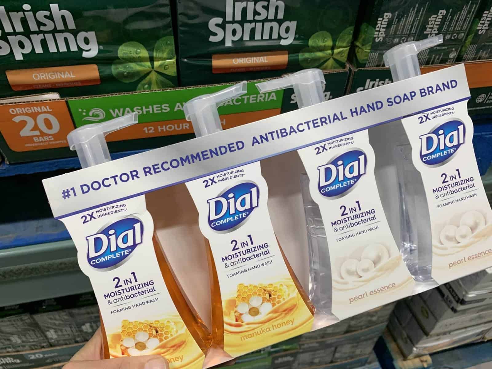 dial foaming hand wash at bjs wholesale club