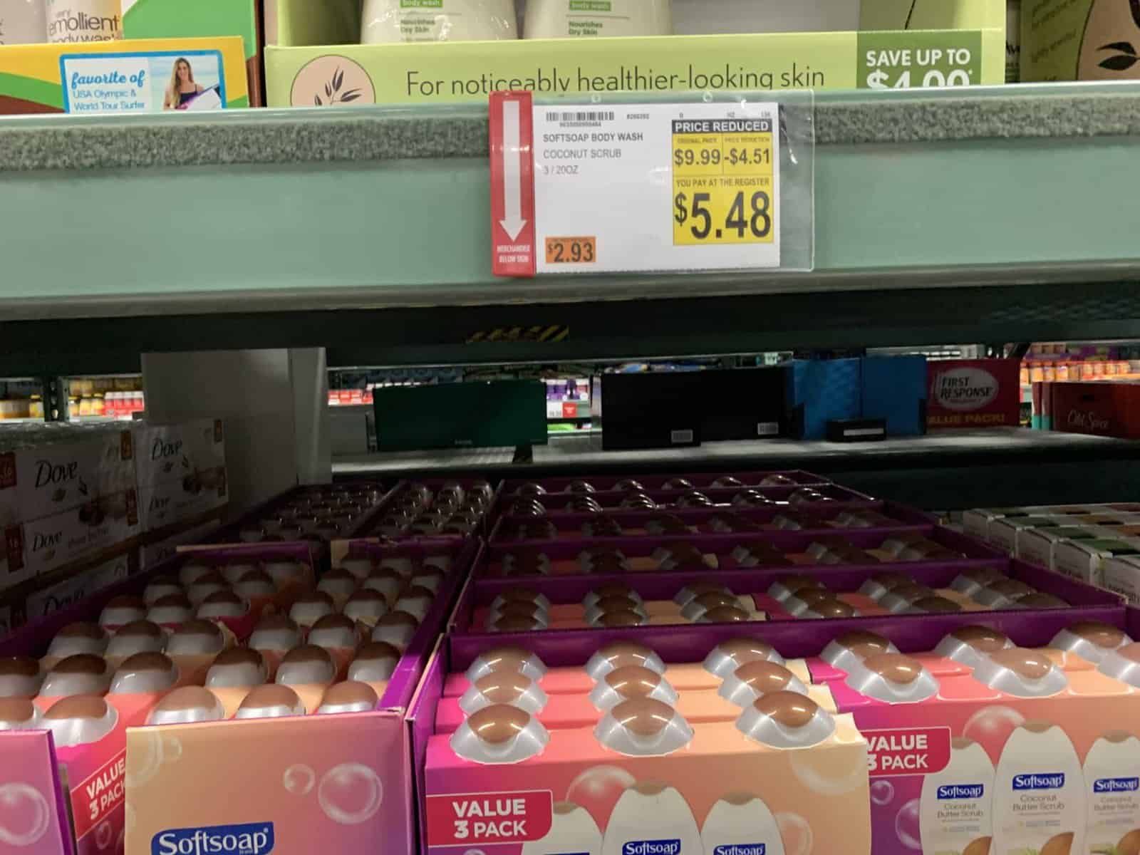 softsoap body wash three pack at bjs wholesale club