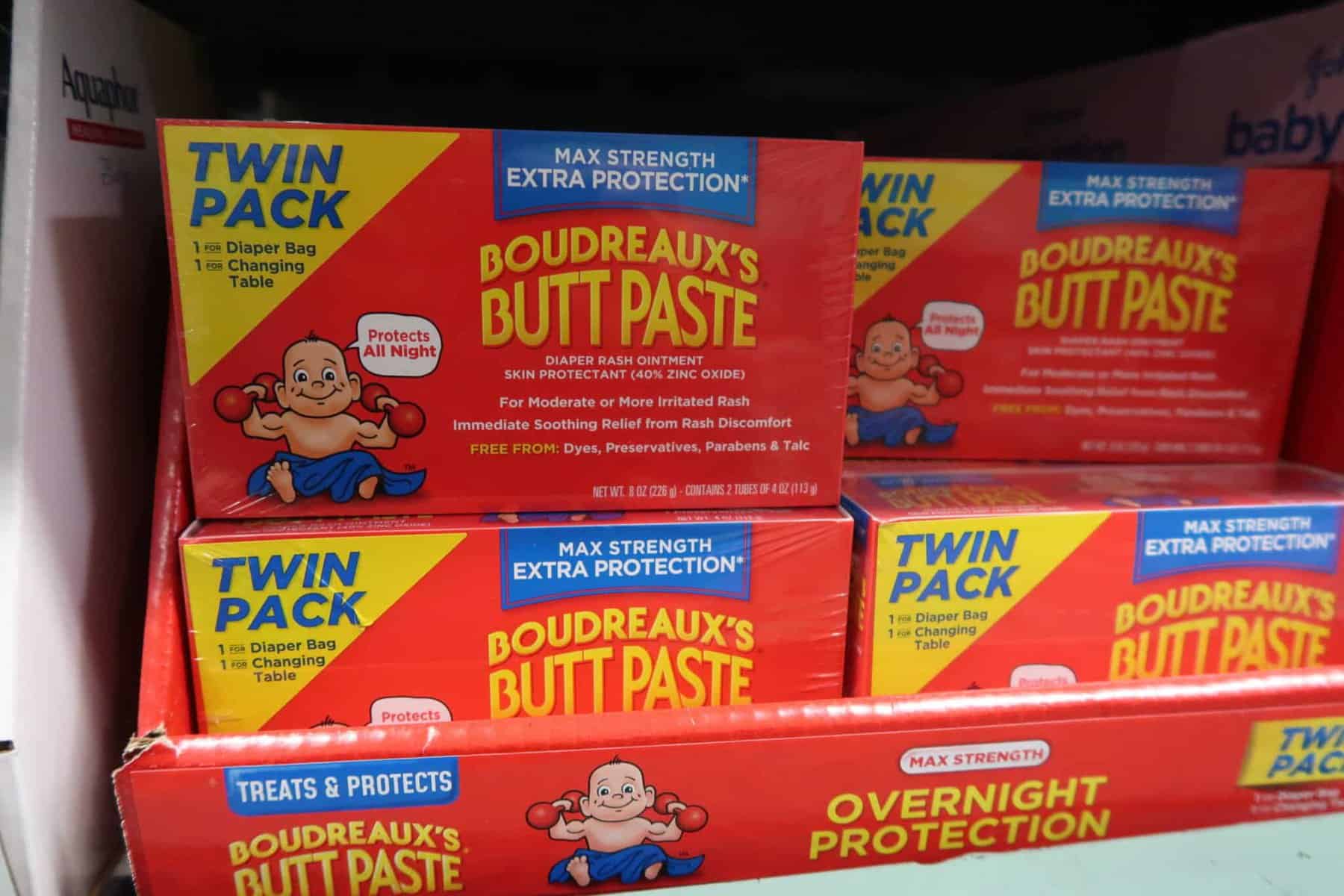 Boudreaux's Butt Paste Diaper Rash Ointment, 2 pk./4 oz.