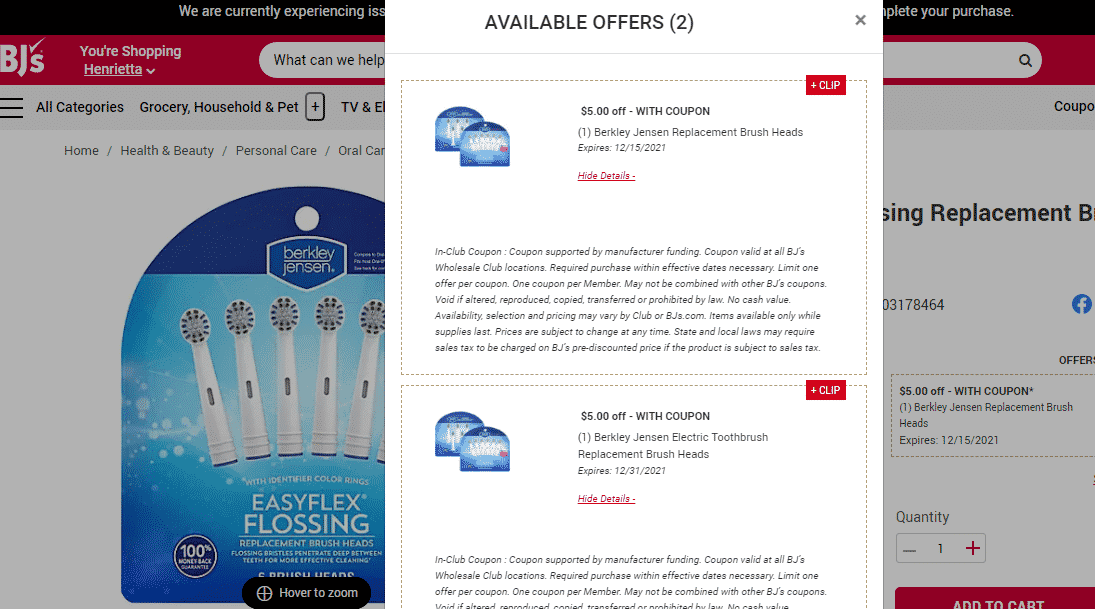 berkley jensen toothbrush heads