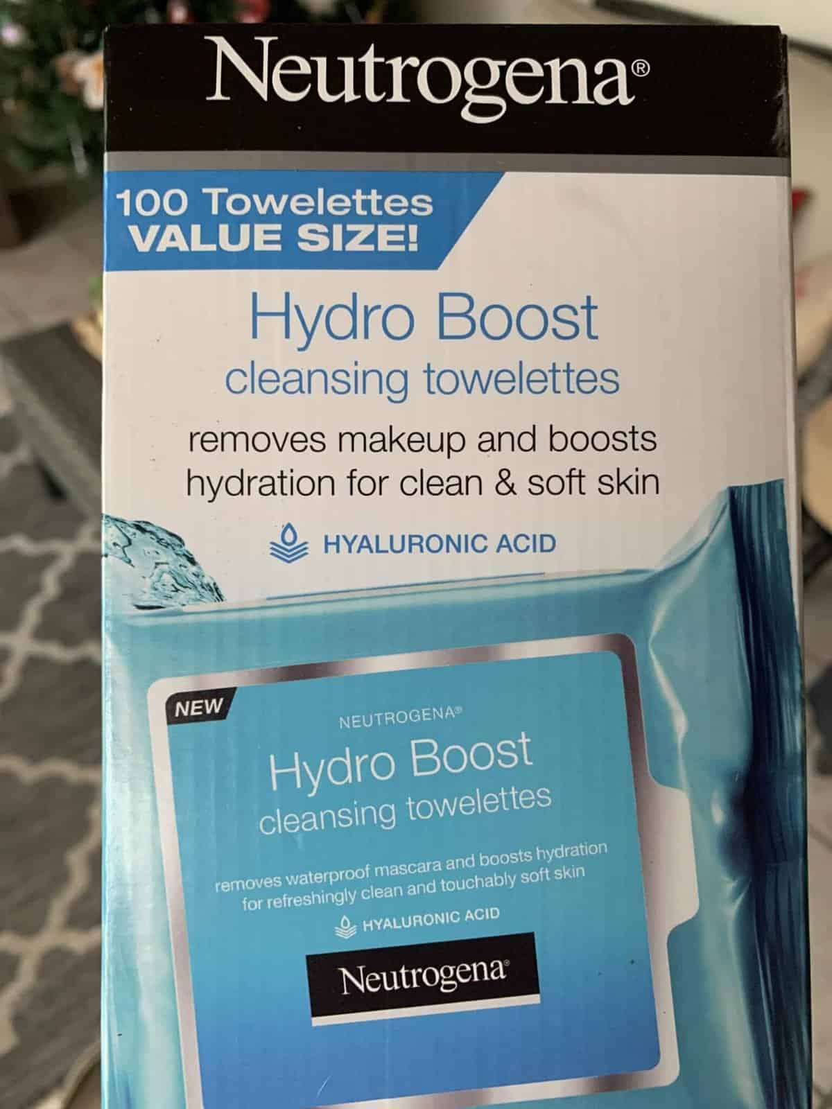 neutrogena hydro boost wipes