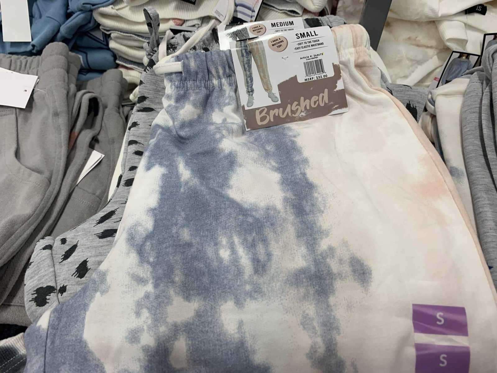 brushed joggers at bjs wholesale club