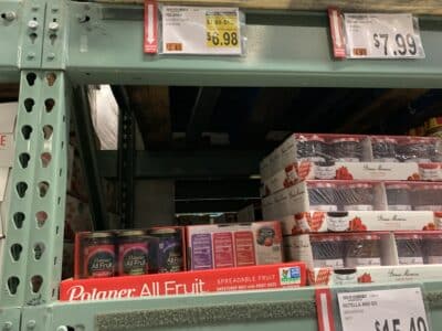 polaner fruit spread at bjs