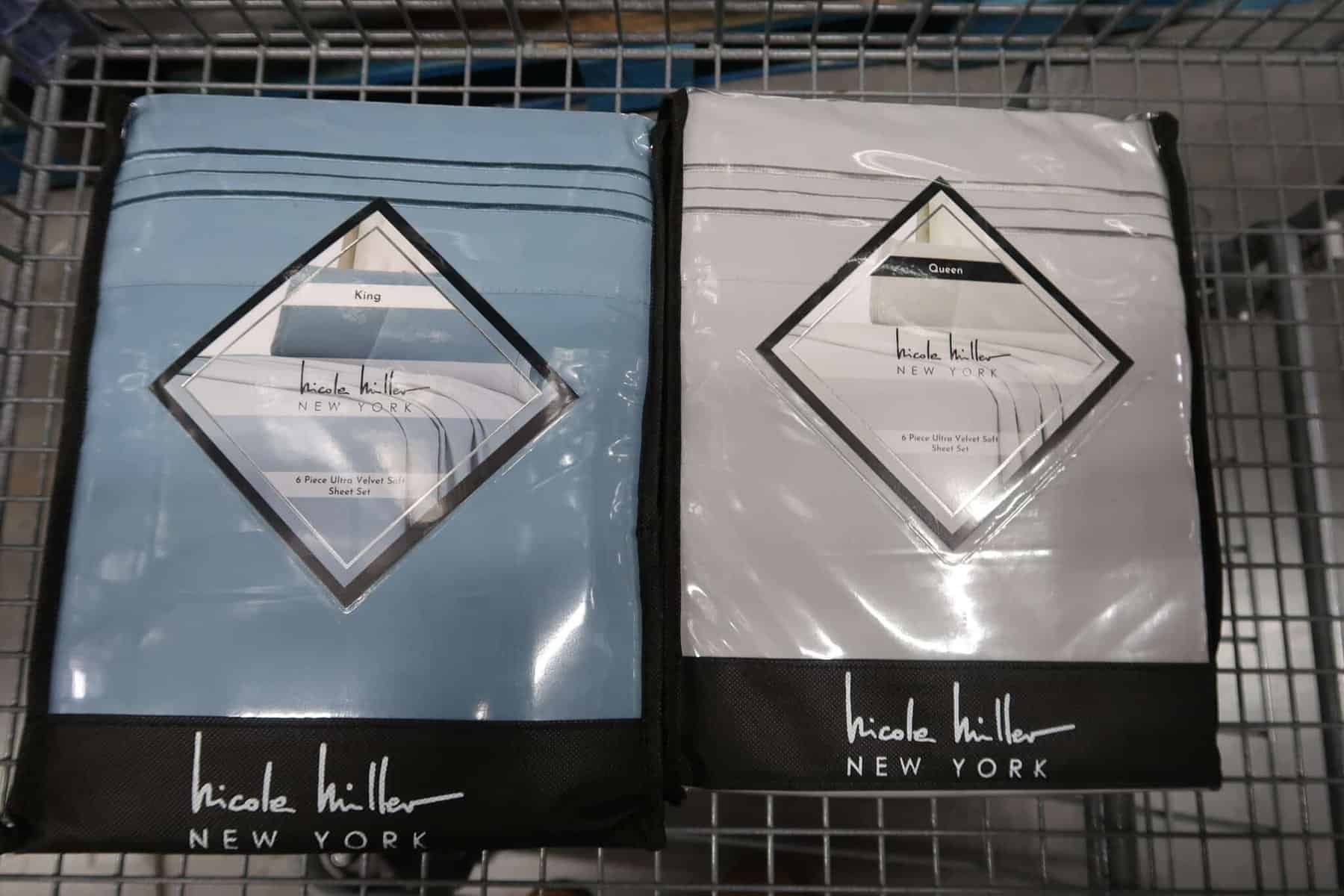 nicole miller sheet set at BJs wholesale club