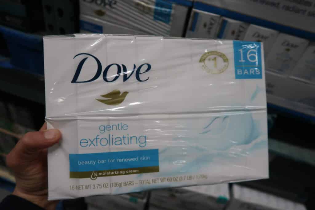 dove bar soap on clearance at bjs