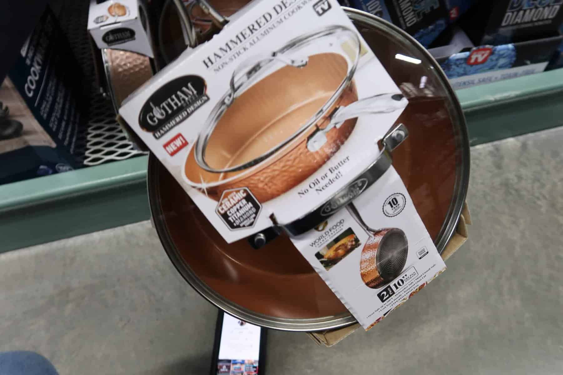 gotham steel hammered 10 inch pan