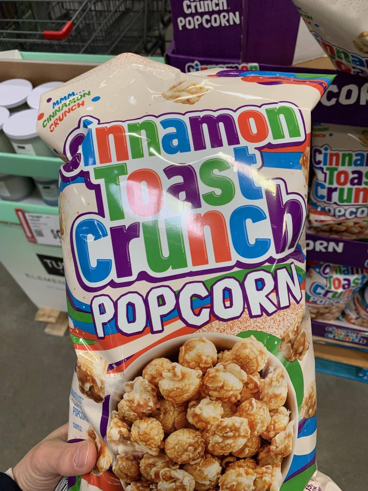 cinnamon toast crunch popcorn
