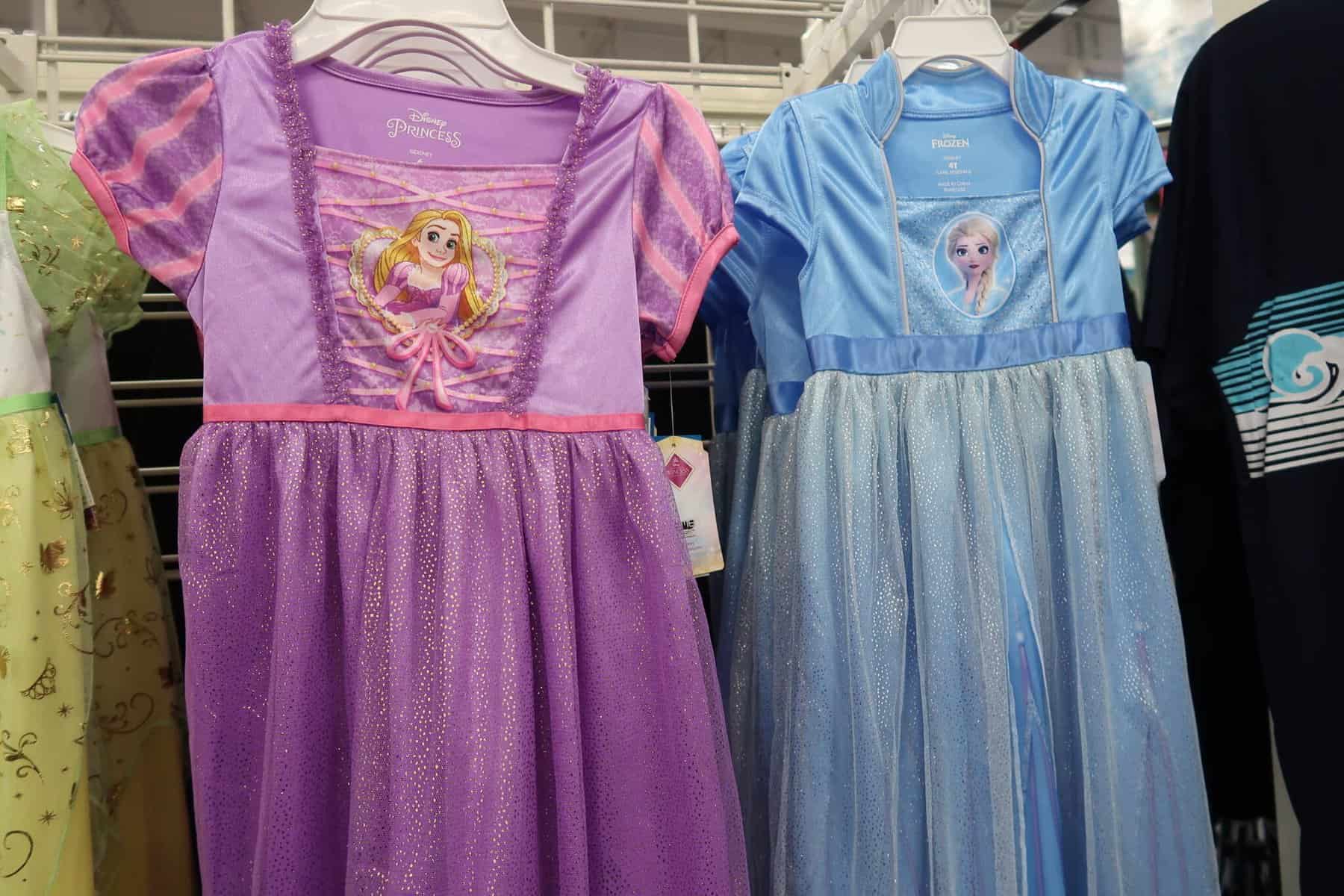 disney licensed gowns