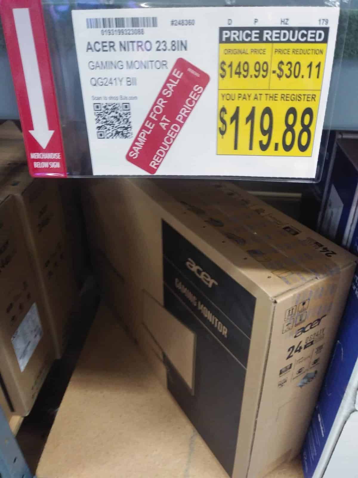 acer 24 inch gaming monitor