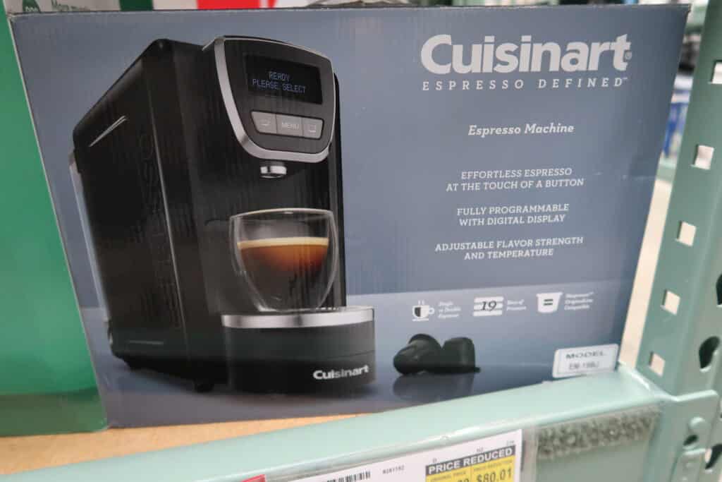 cuisinart espresso machine