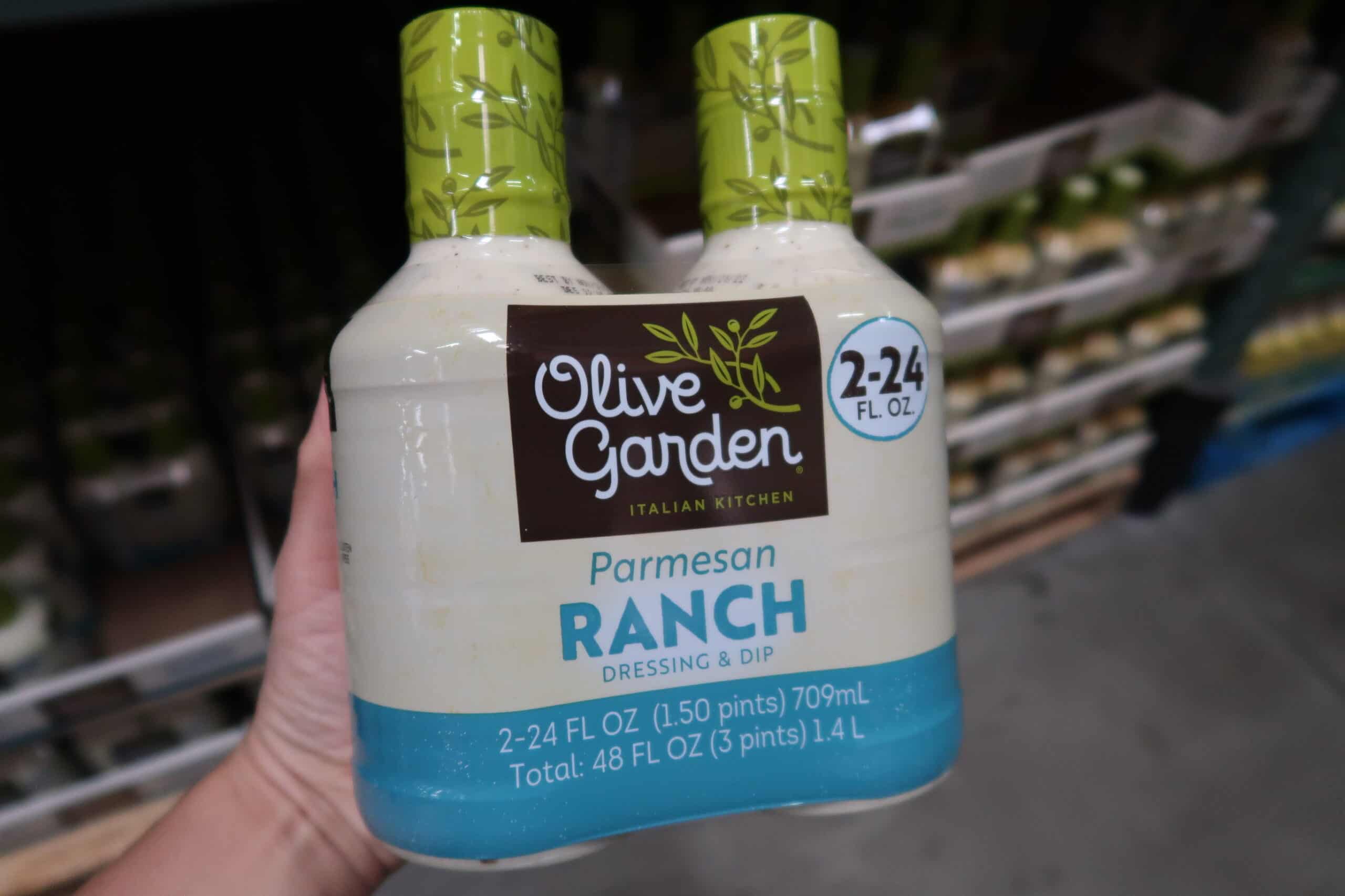 olive garden parmesean ranch salad dressing at BJs
