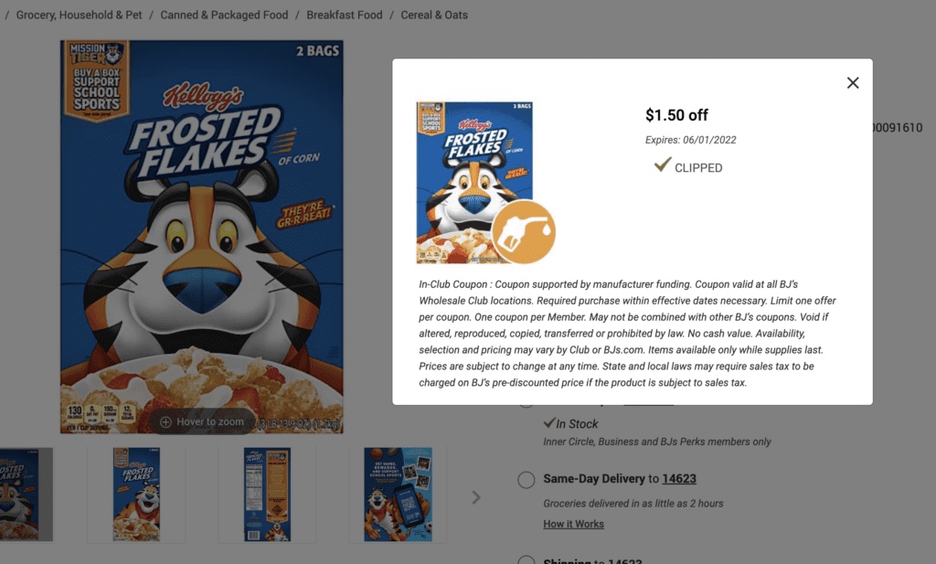kellogg's frosted flakes