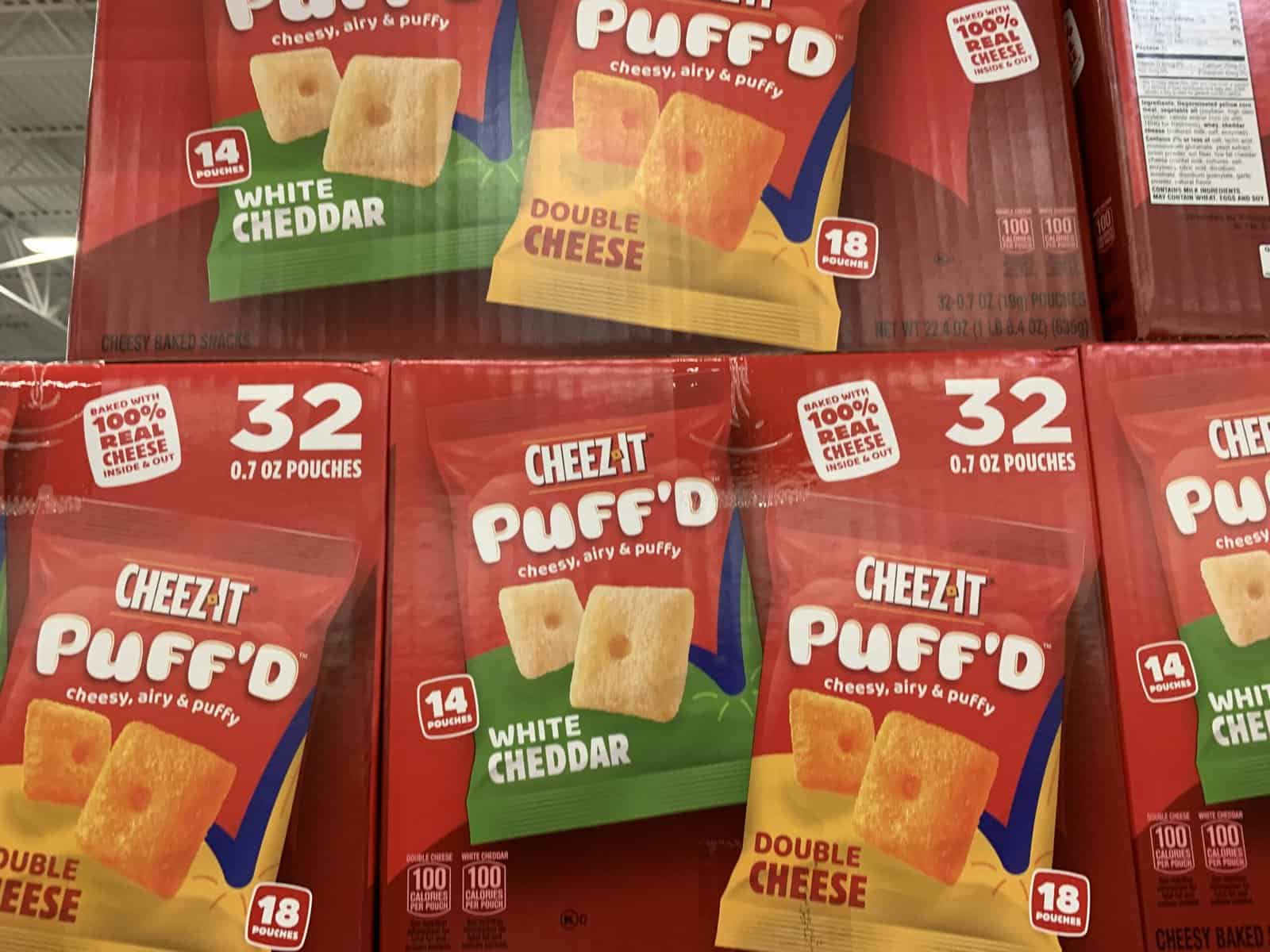 cheez it puff'd at BJ's wholesale