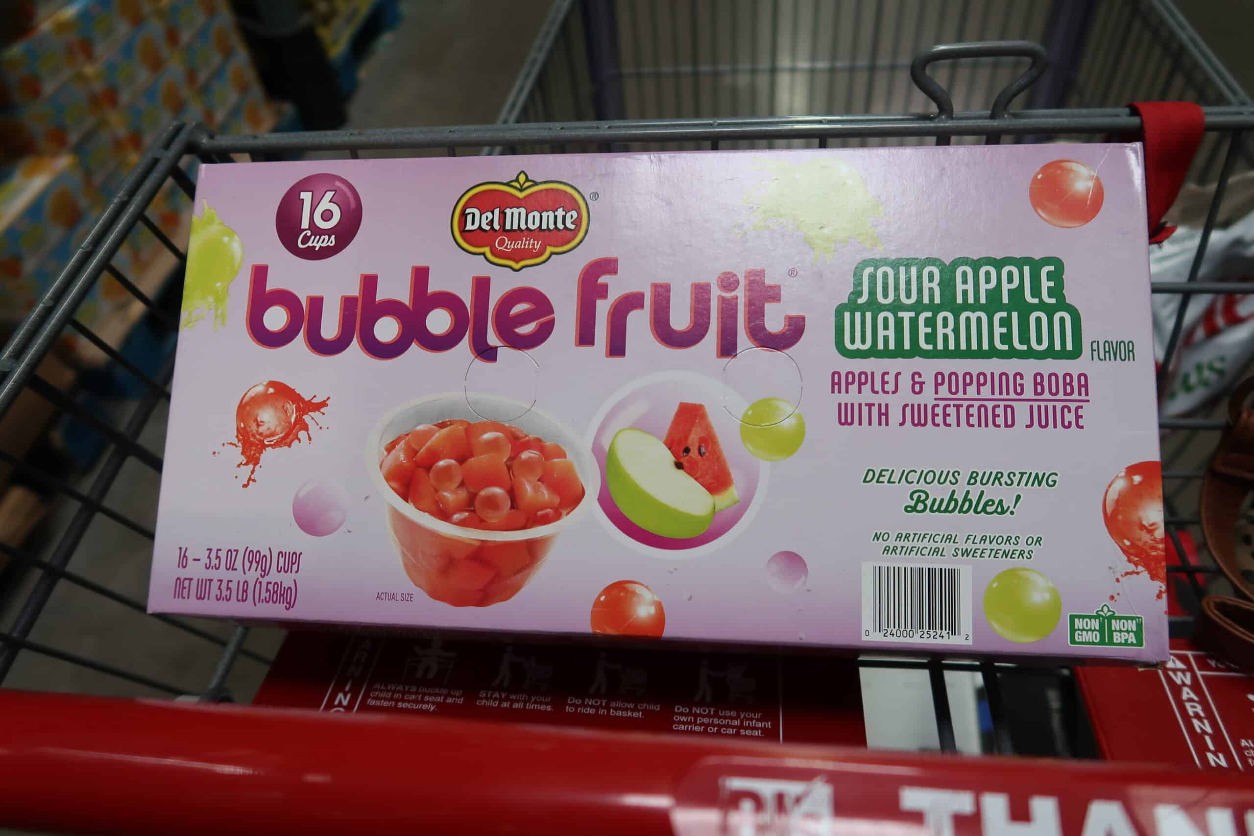 del monte bubble fruit at BJ's wholesale club