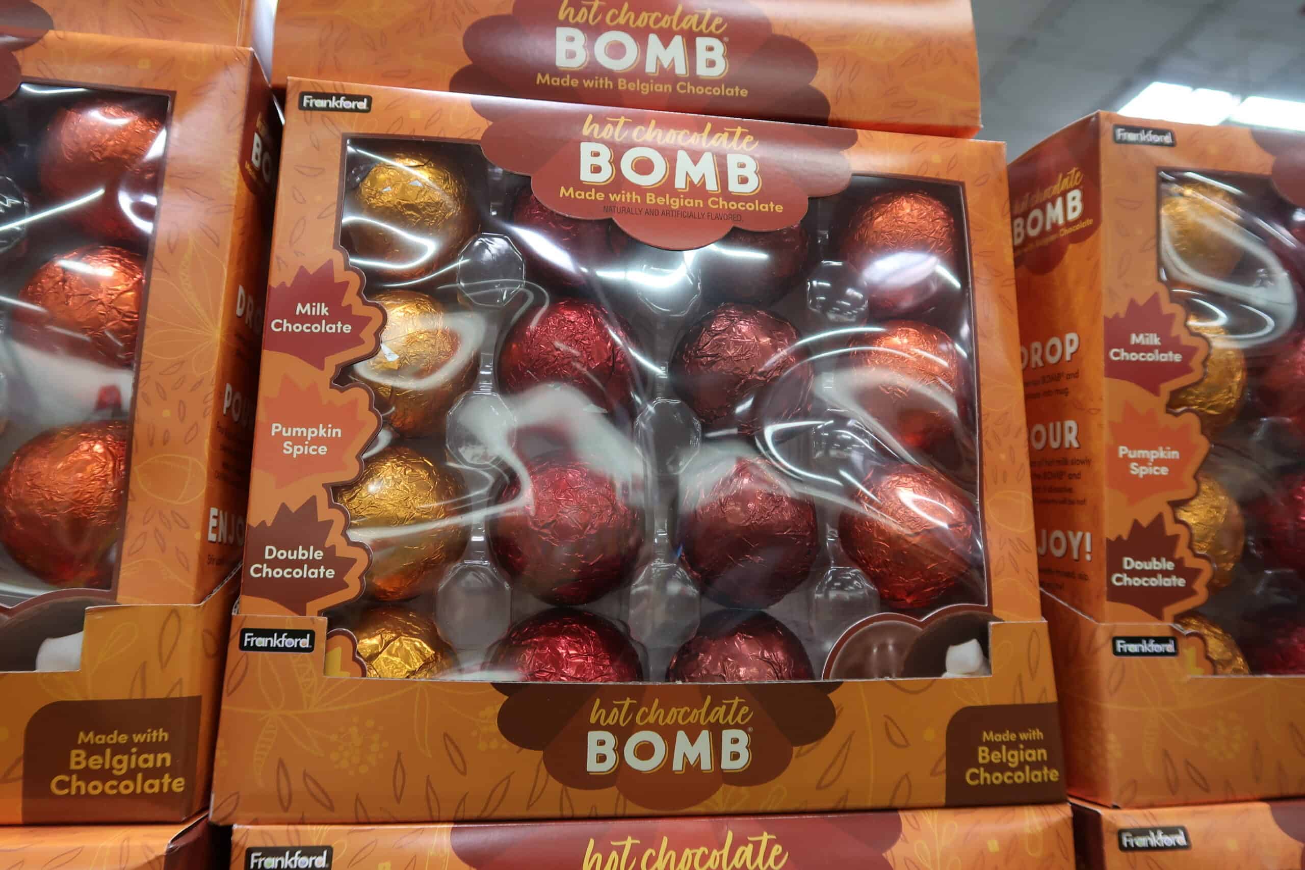 frankford fall hot chooclate bombs