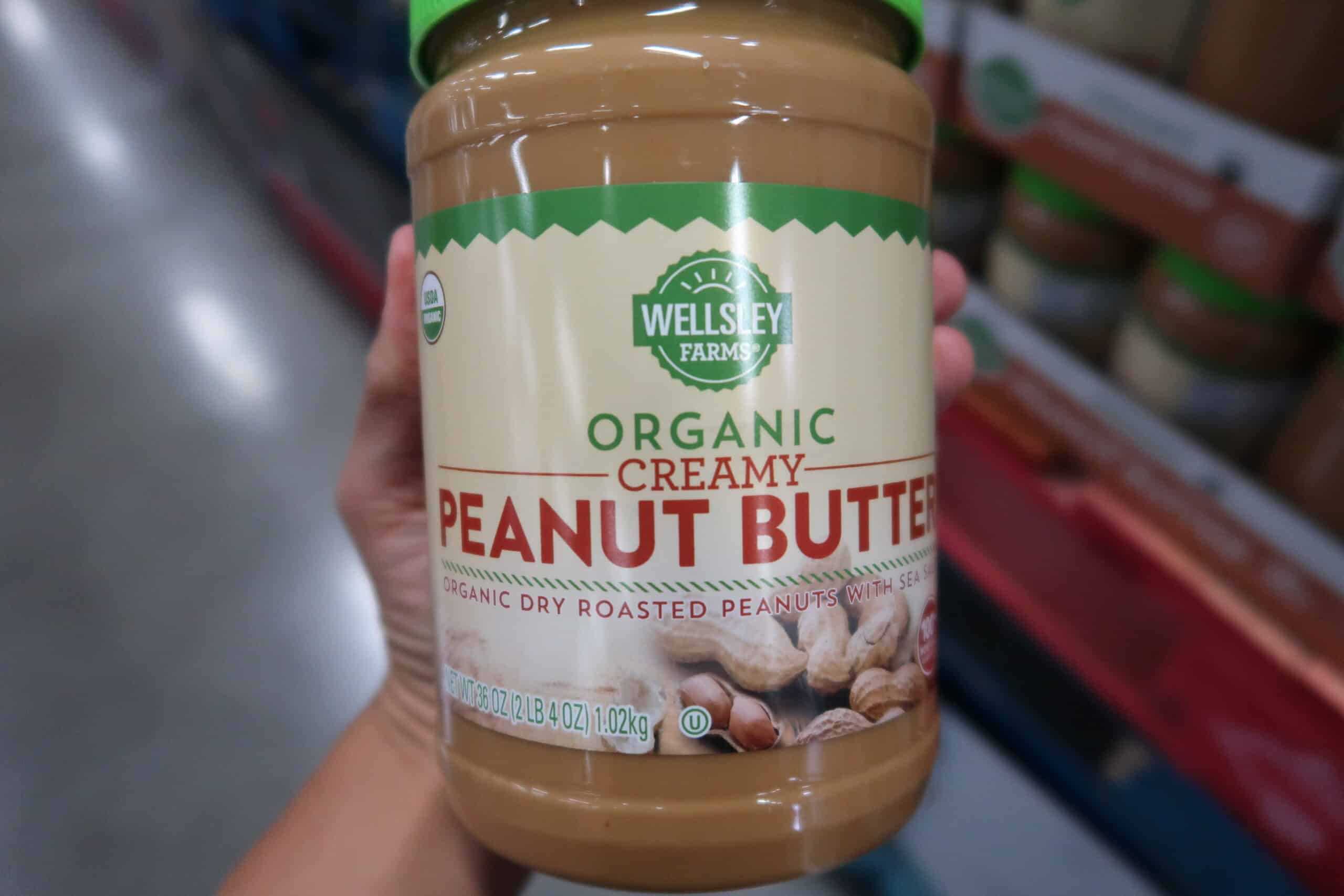 bj's brand organic peanut butter deal