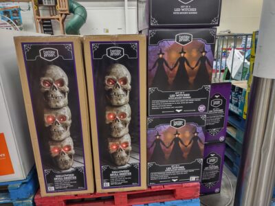 BJ's Halloween Skull Greeter