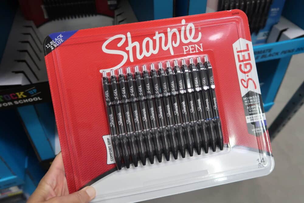 sharpie rollerball pens at BJ's Wholesale club