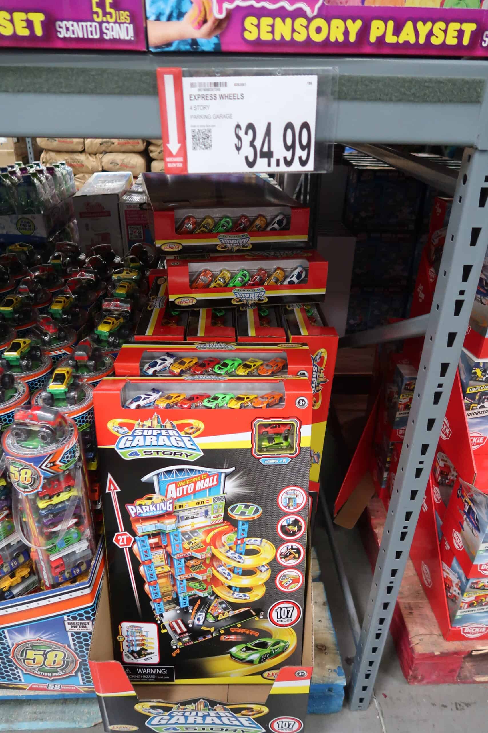 express wheels 4 story garage set at BJ's wholesale club