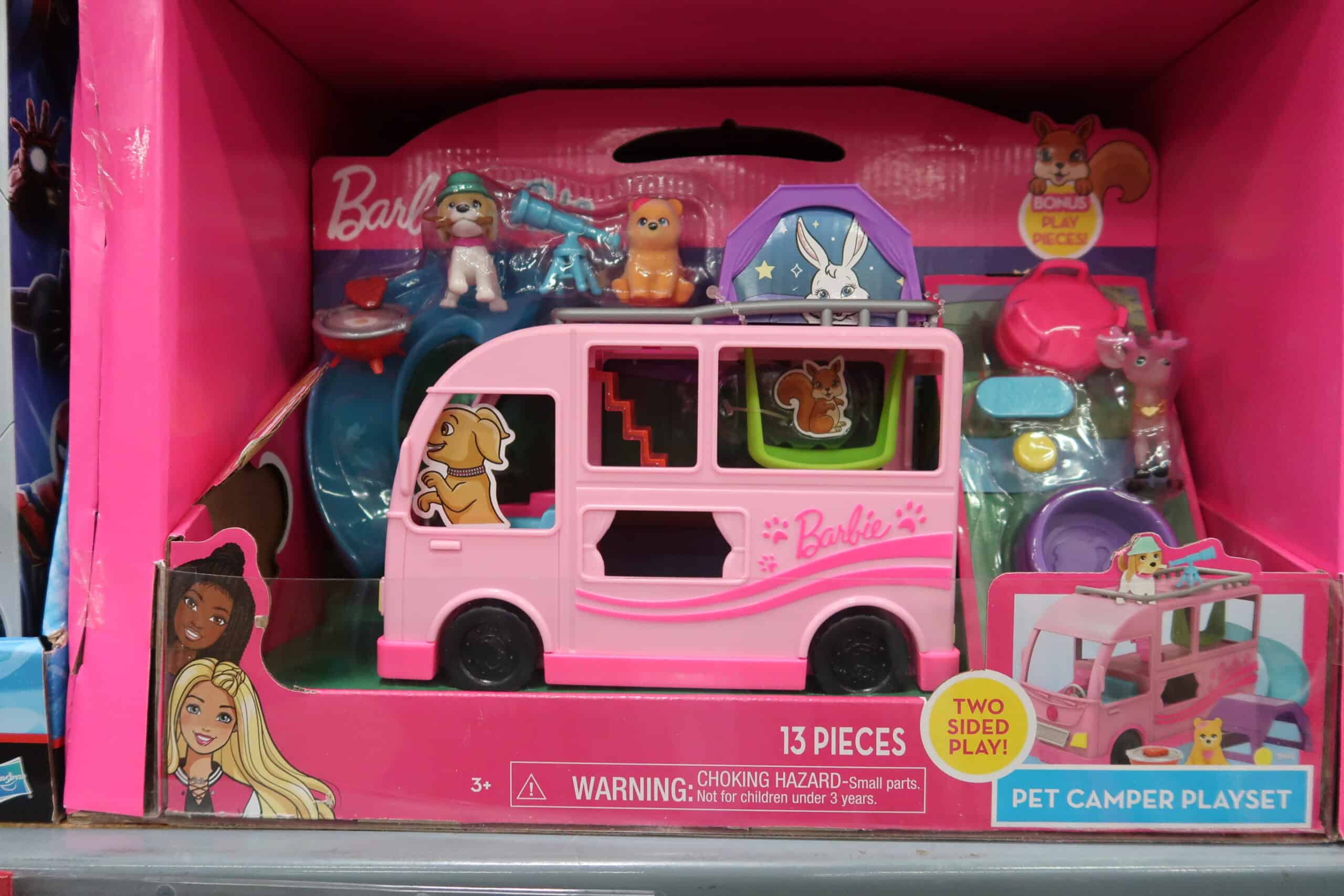 barbie pets deluxe camper