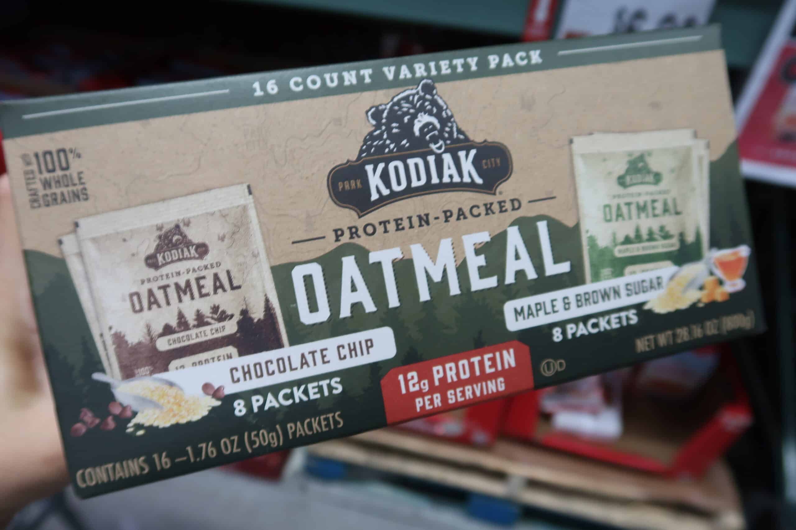 kodiak instant oatmeal at BJ's Wholesale club