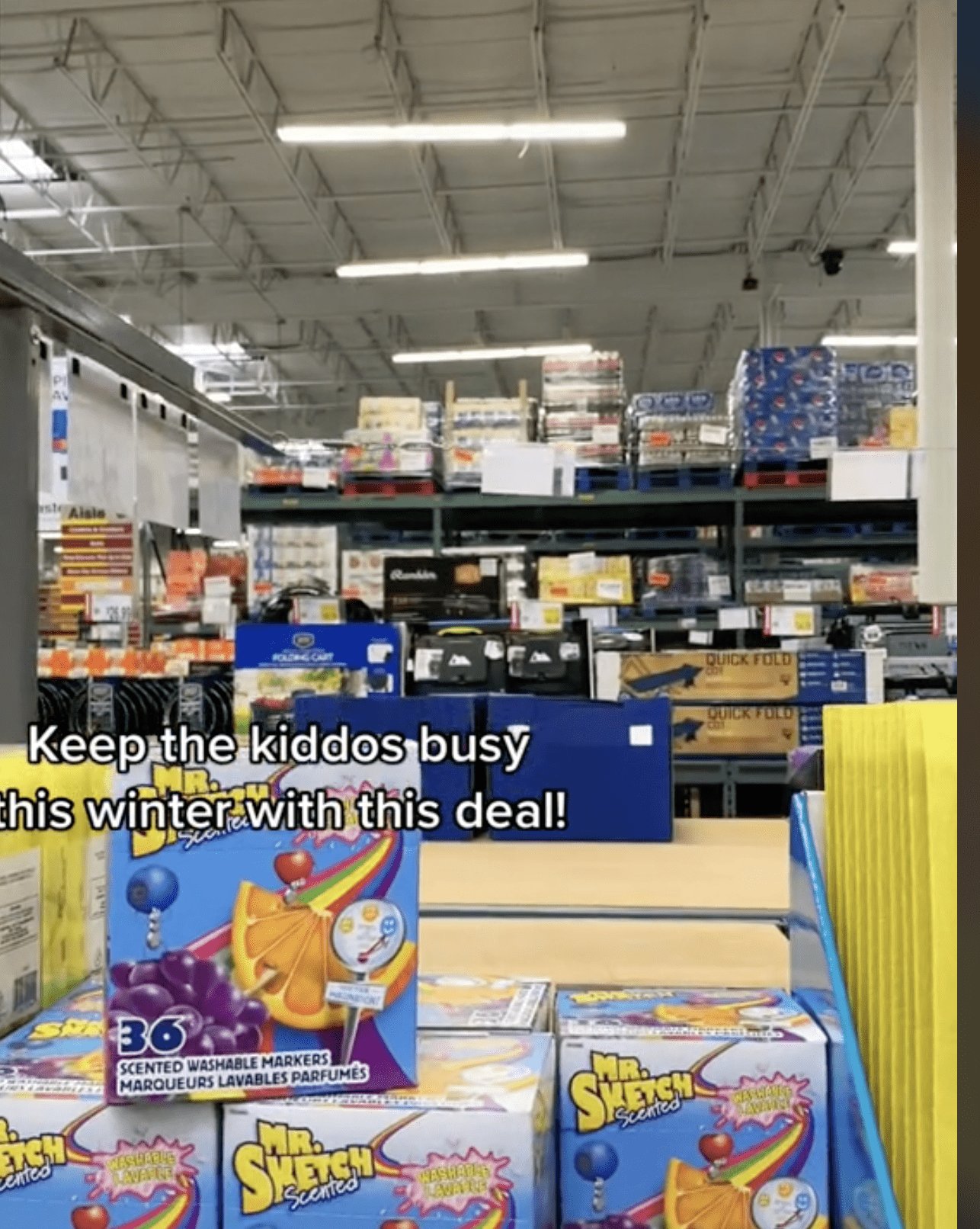 mr. sketch markers at BJs
